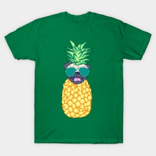 pineapple pug T-Shirt